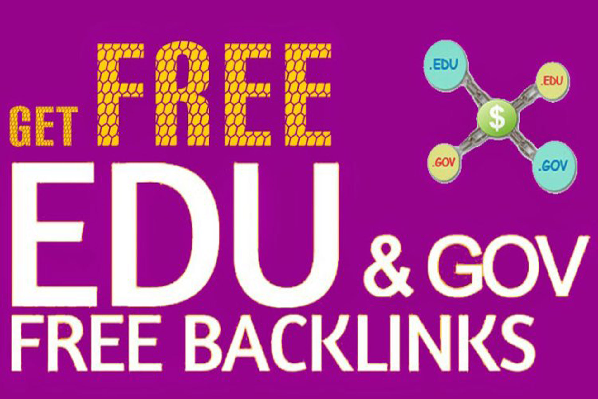 How to get Unlimited .edu and .gov backlinks?